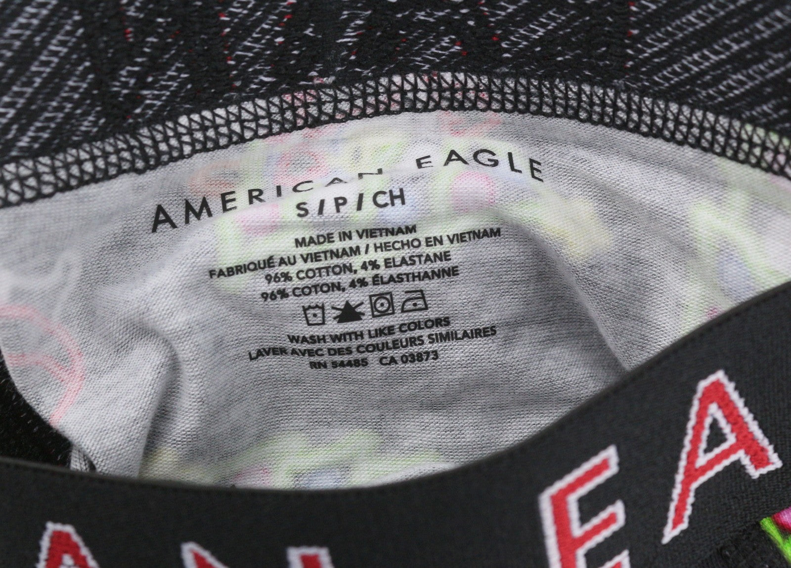 AMERICAN EAGLE OUTFITTERS Men Underwear S Pattern Boxer Brief Jersey