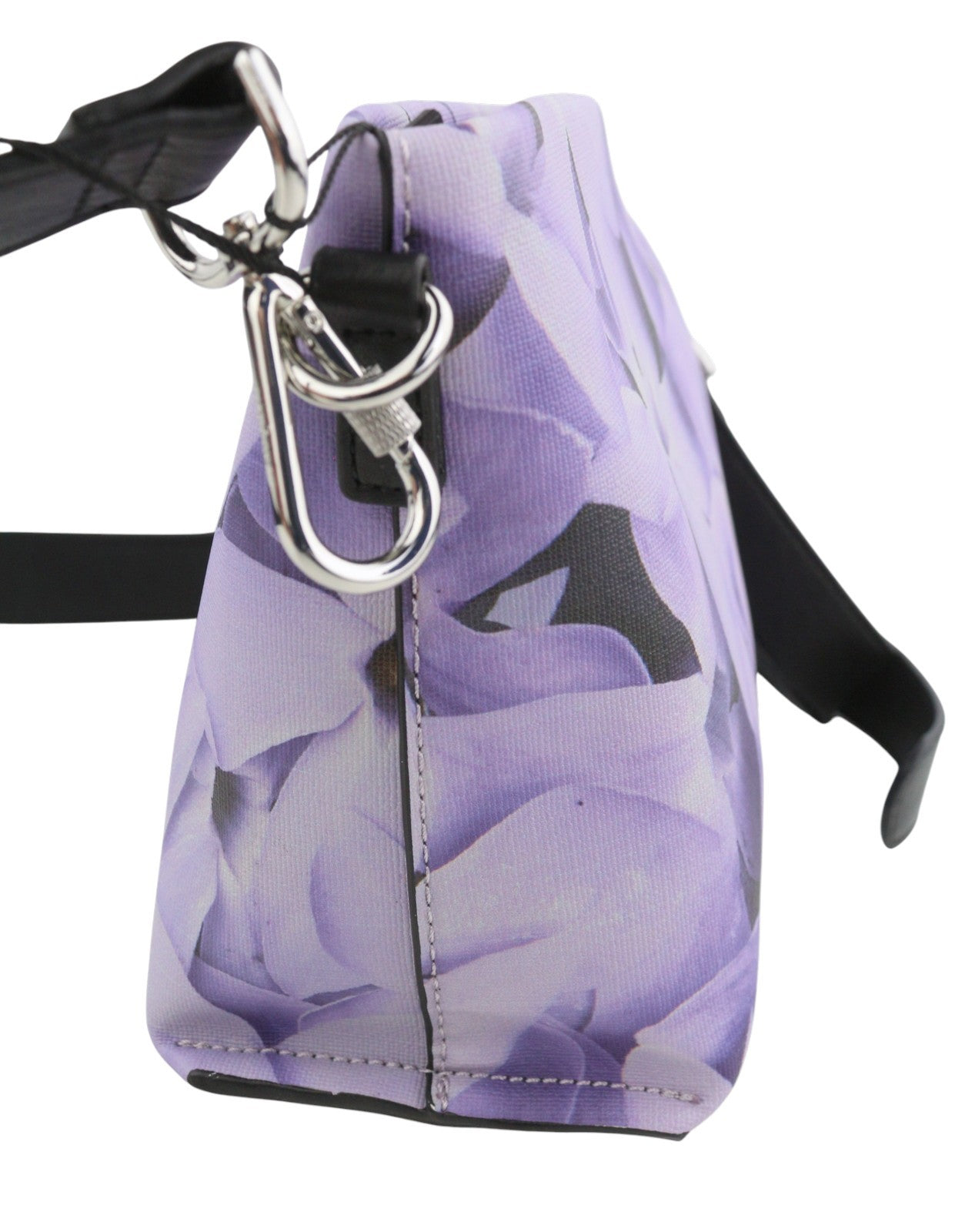 DESIGUAL Bols Imperial Patch Calpe Women Bag OS Purple Floral Zip Crossbody