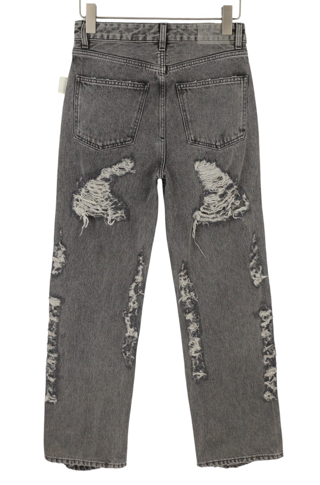 THE GIVING MOVEMENT Fifty Made Women Jeans W30 Grey Ripped Limited Edition