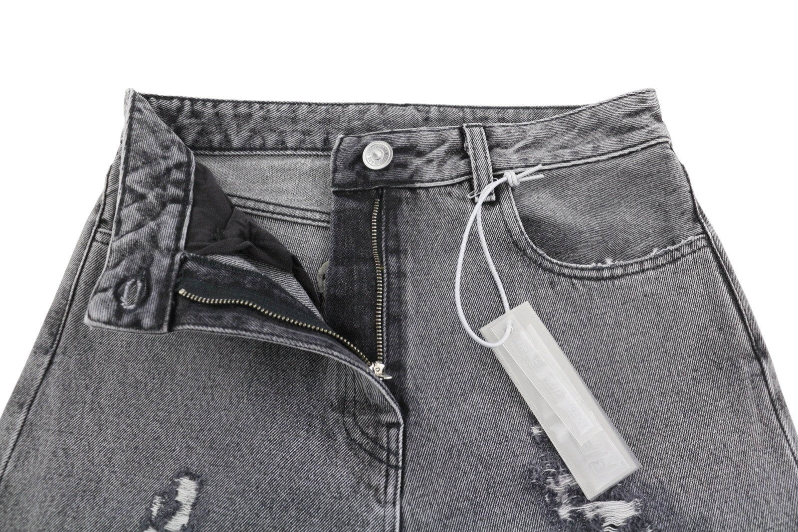 THE GIVING MOVEMENT Fifty Made Women Jeans W26 Grey  Limited Edition