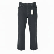 LE PERE Wide Leg Men Trousers W34 Navy Corduroy Button Fly FW25/26