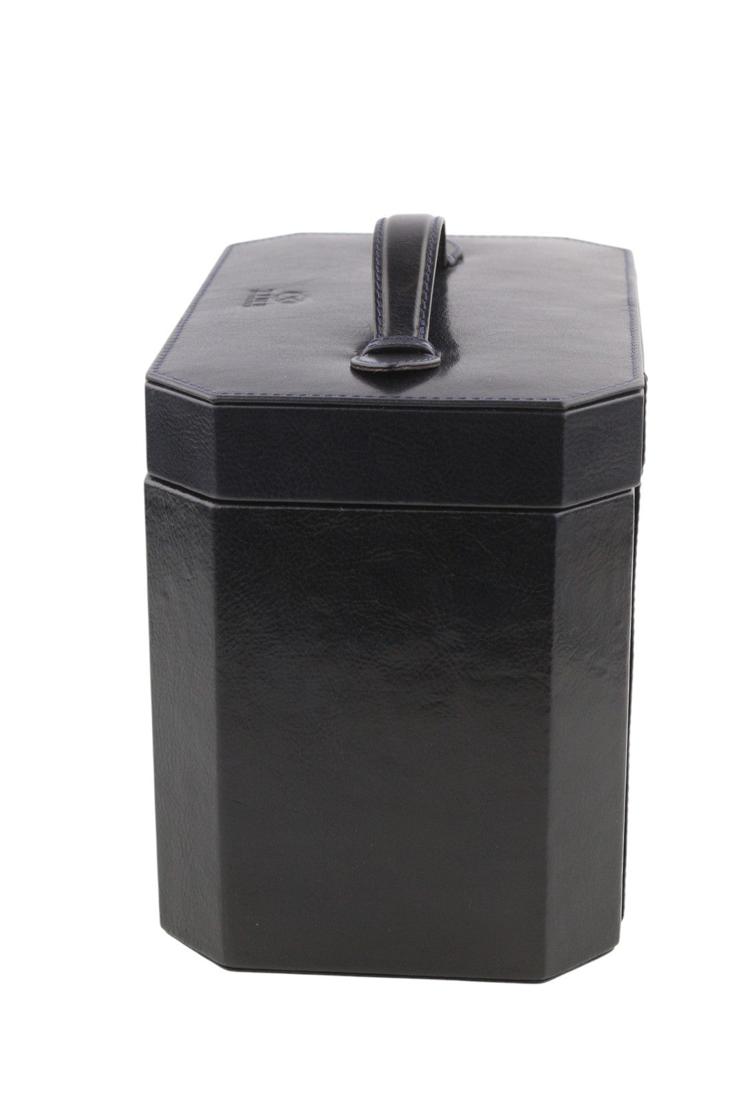 TIME RESISTANCE A Handful Of Dust Women Jewelry Box OS Blue Leather RRP315