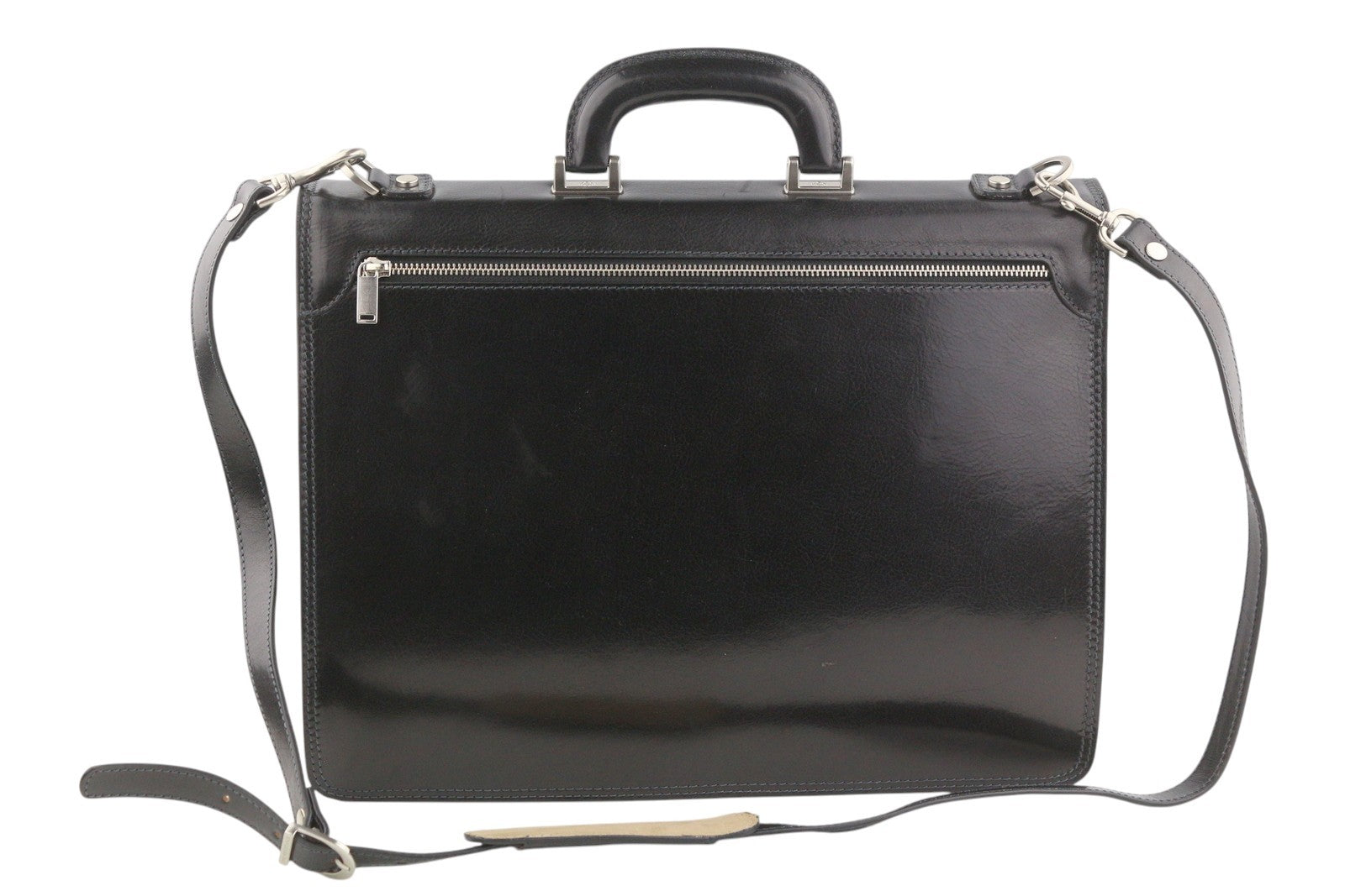 TIME RESISTANCE The Sound of the Mountain Men Bag OS Leather Briefcase RRP270