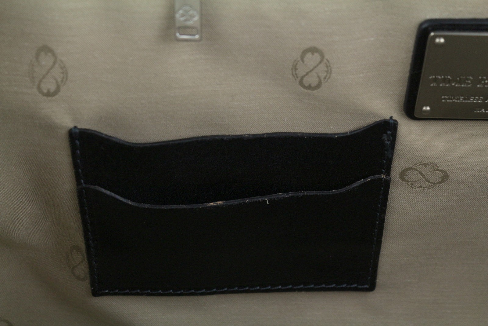 TIME RESISTANCE Hamlet Men Bag OS Black Vachetta Leather Large Doctor RRP350