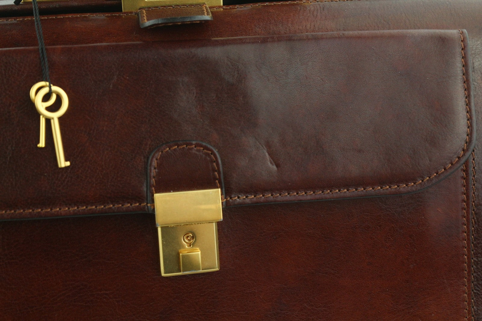 TIME RESISTANCE The Master And Margarita Men Bag OS Brown Leather Doctor RRP400