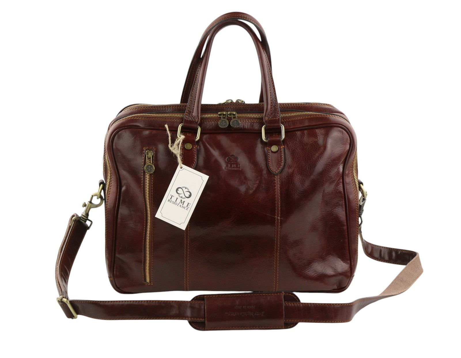 TIME RESISTANCE A Farewell to Arms Men Bag Convertible Briefcase Backpack RRP470