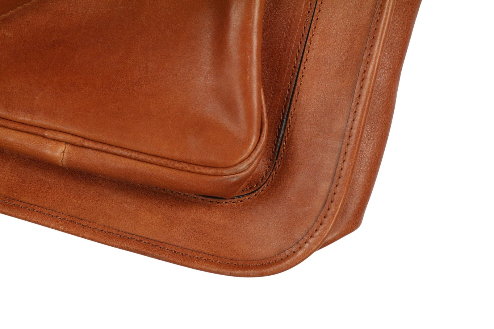 TIME RESISTANCE The Big Sleep Men Bag OS Brown Leather Garment Bag RRP550