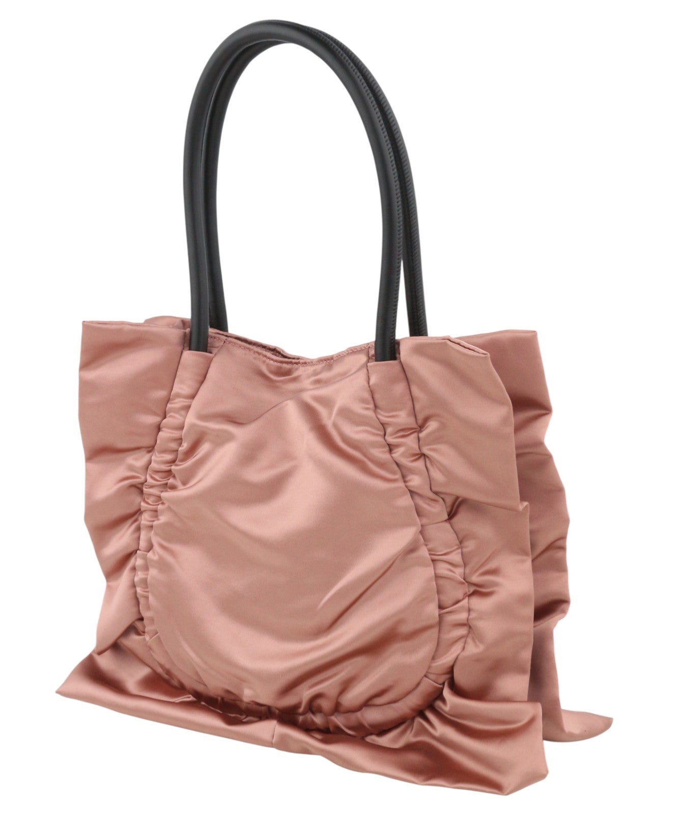 MAX&CO. Women Bag OS Pink Satin Mini Shopper Magnet Fasten