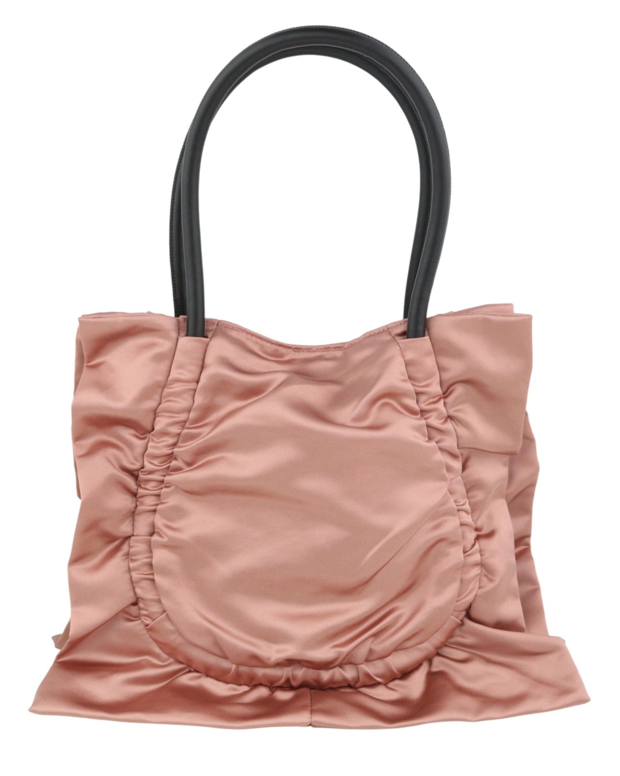 MAX&CO. Women Bag OS Pink Satin Mini Shopper Magnet Fasten