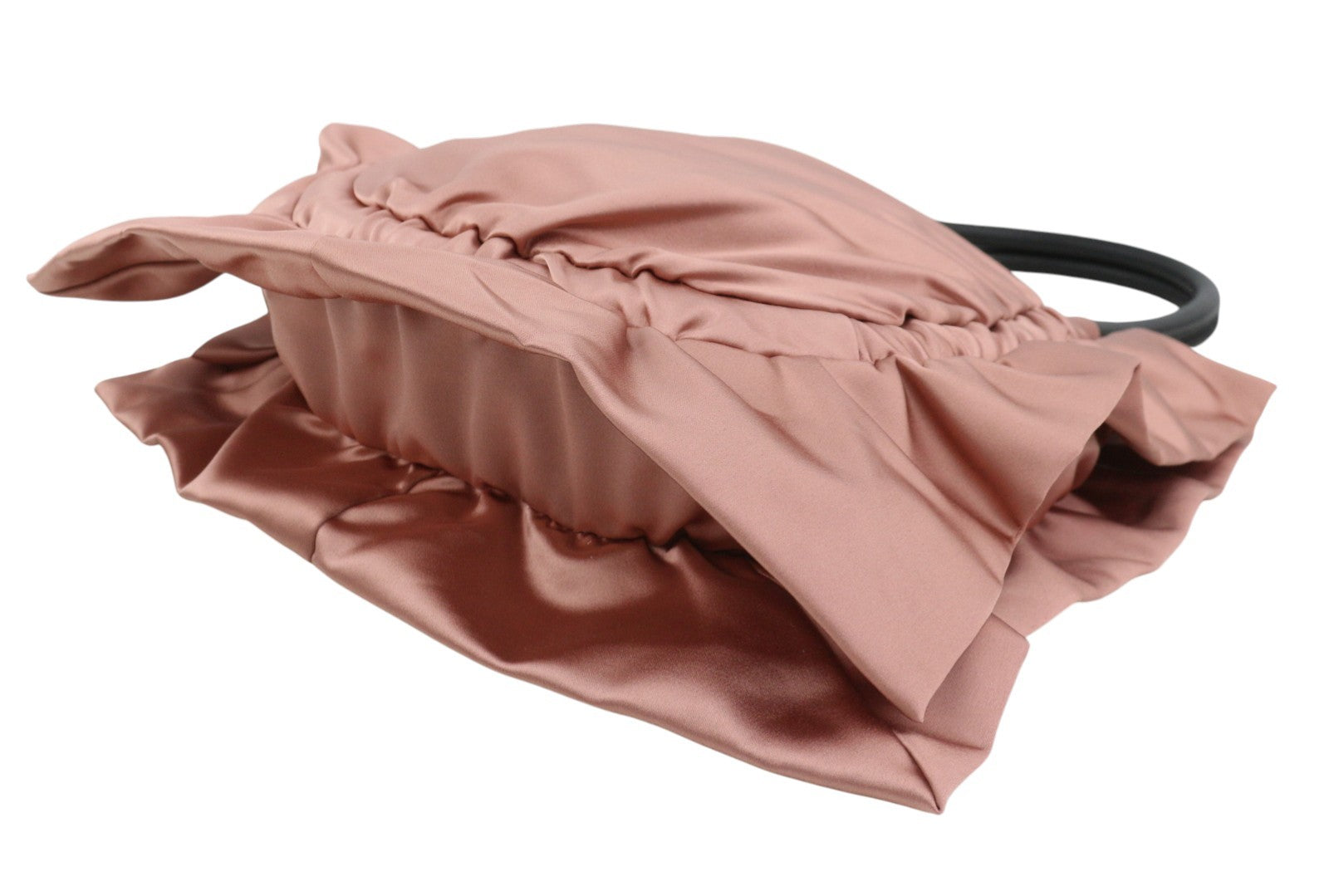 MAX&CO. Women Bag OS Pink Satin Mini Shopper Magnet Fasten