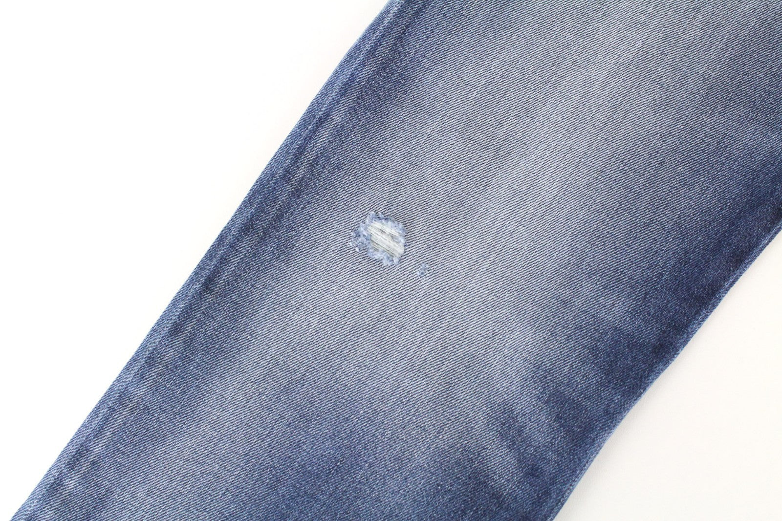 DIESEL D-Bazer 084DD Men Jeans W29/L34 Blue Stretch Tapered Buttoned Distressed