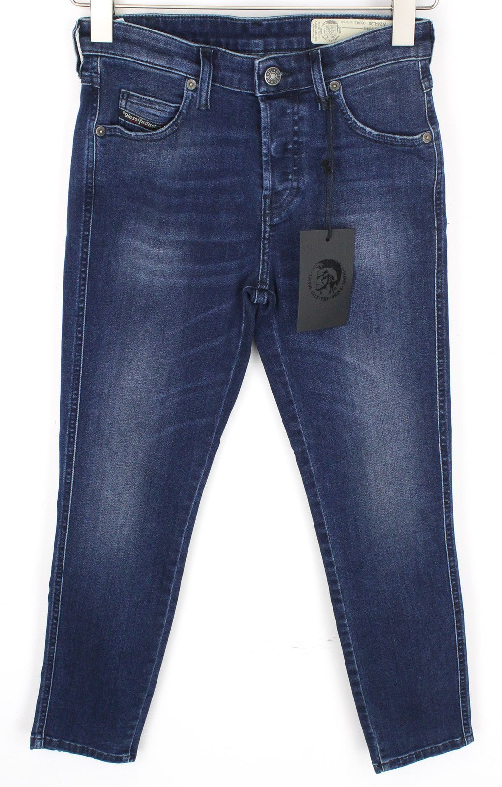 DIESEL Babhila 083AE Women Jeans W24/L30 Blue Stretch Slim Skinny Girls Buttoned