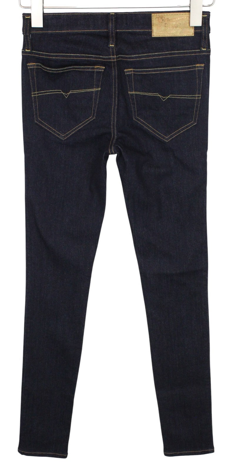 DIESEL Skinzee 0813C Women Jeans W26/L32 Blue Stretch Super Slim Skinny Fit