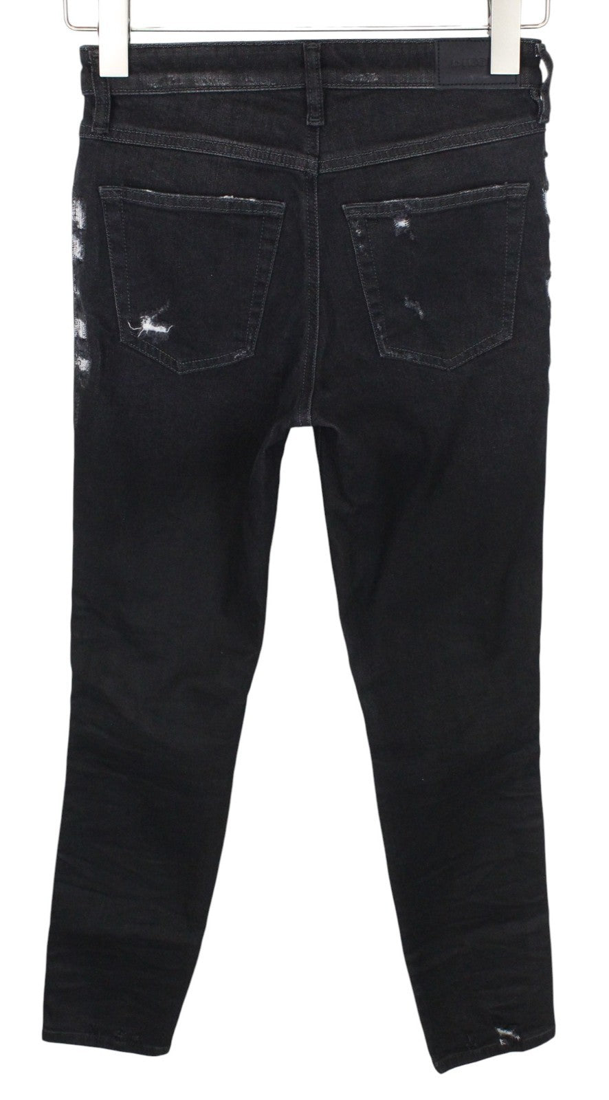 DIESEL Babhila 084YT Women Jeans W24/L32 Grey Stretch Slim Skinny Distress Girls