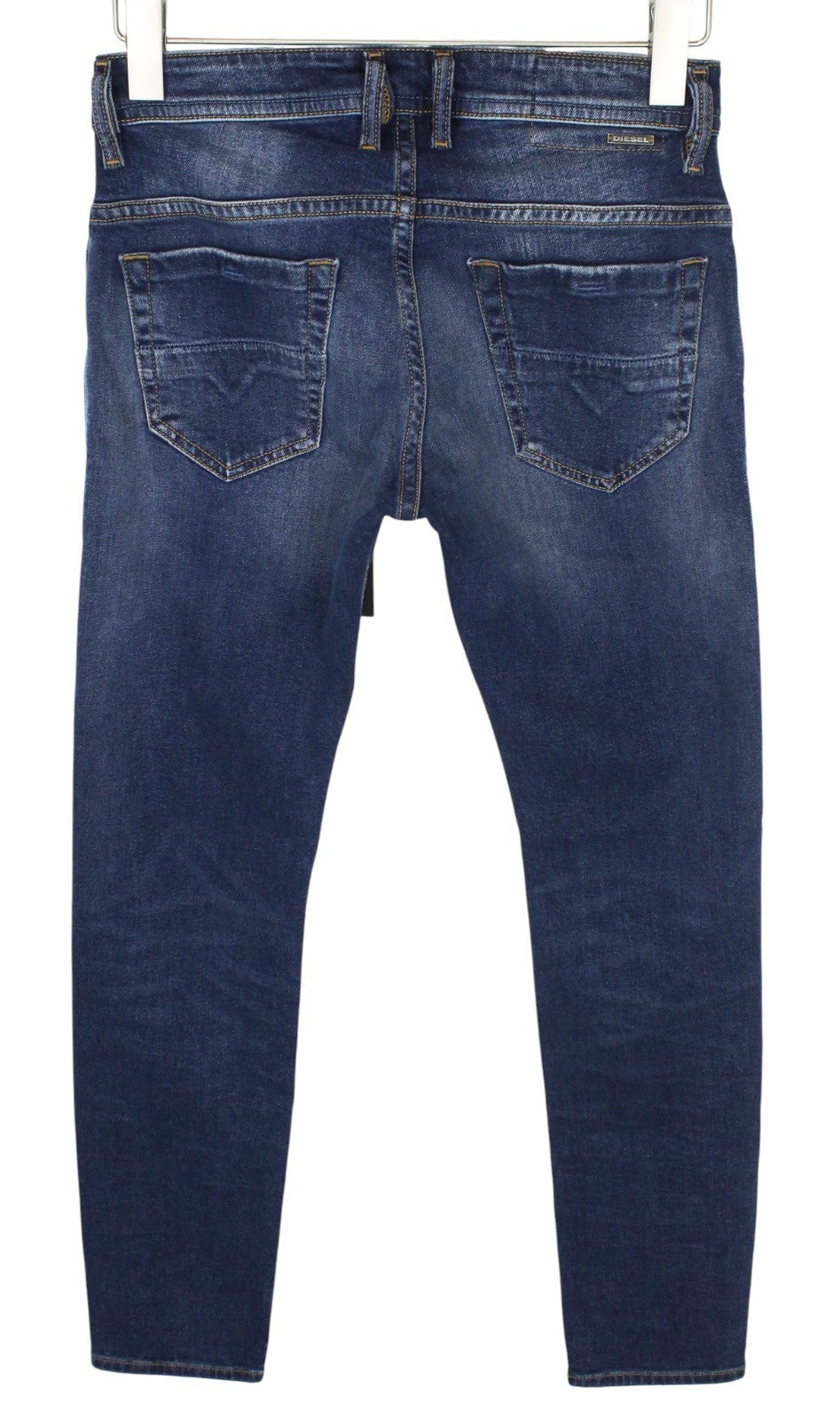 DIESEL Thommer 083AD Men Jeans W26/L32 Dark Blue Stretch Slim Skinny Boy Zip-Fly