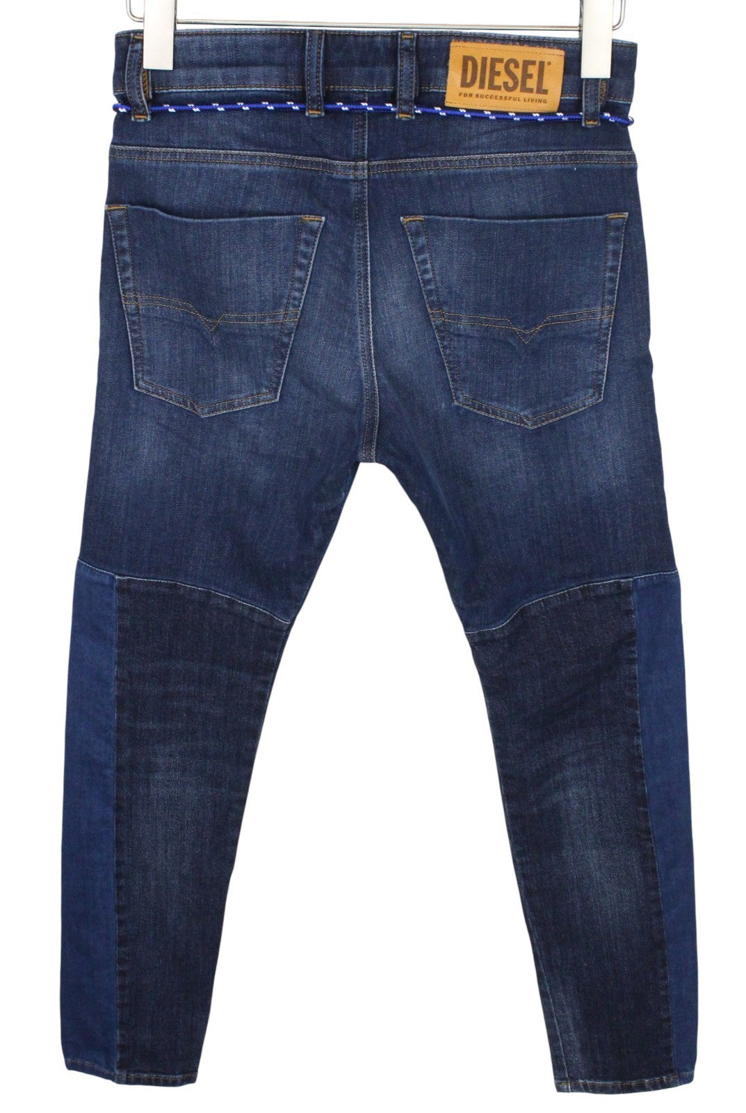 DIESEL D-Luhic-SP-NE 069IU Men Jeans W26 Blue Boys Jogg Sweat Slim Carrot Fit