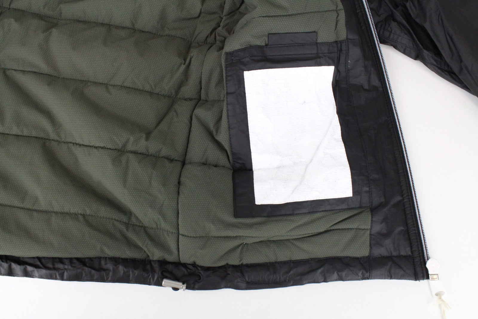 REPLAY Men Jacket S Black Bomber Classic Patched Lined Ribbed Henley Neckline