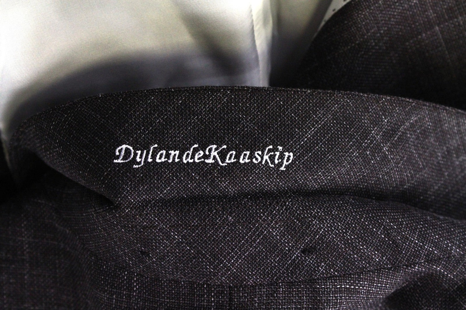 SUITSUPPLY La Spalla Men Suit UK30R Classic Lined Wool Silk Linen Brown 2 Piece
