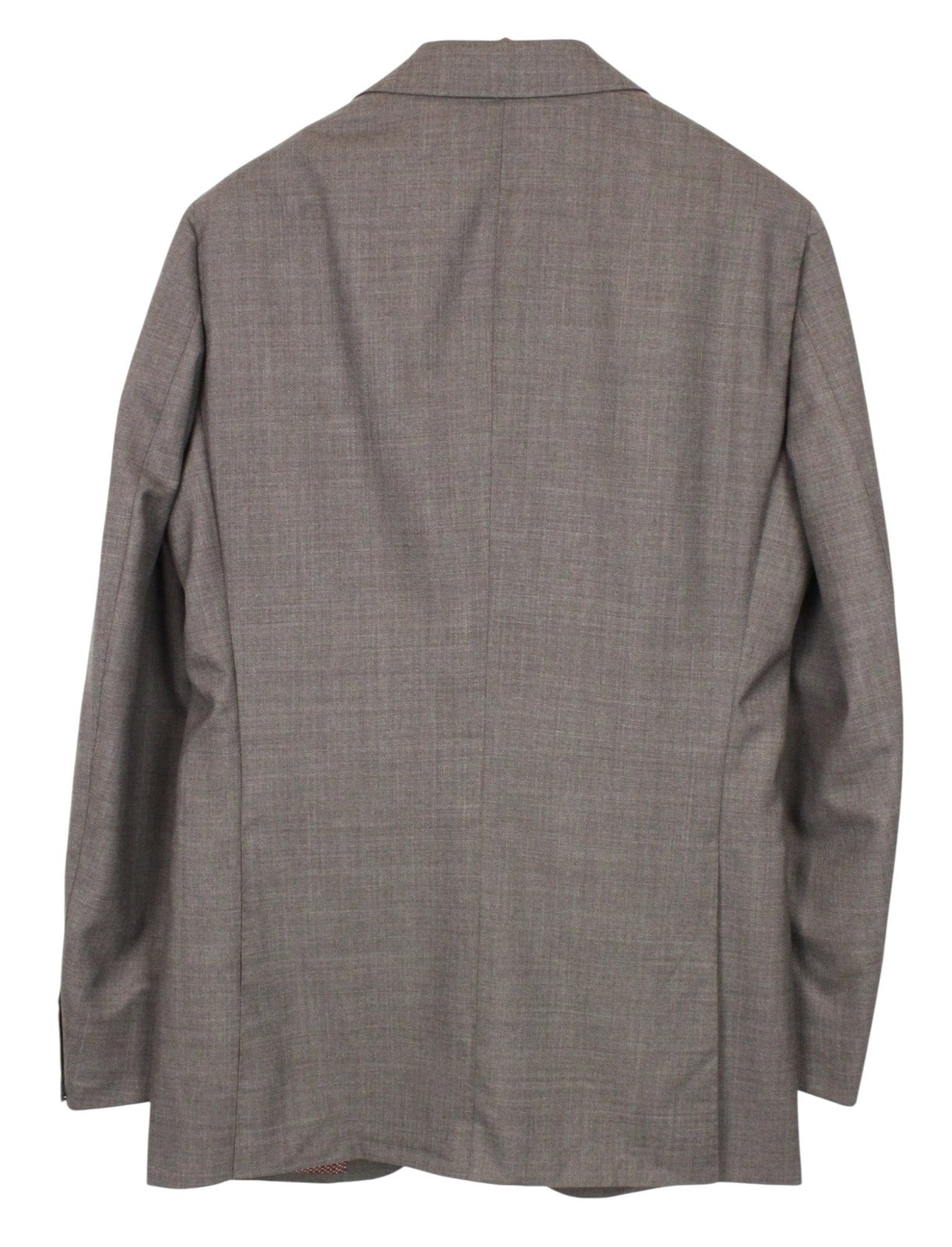 SUITSUPPLY La Spalla Men Suit UK40L Single-Breasted Pure Wool Brown 2 Piece