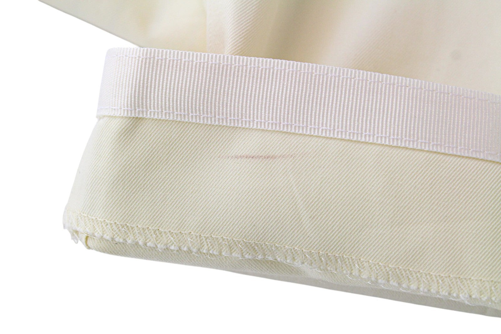 SUITSUPPLY La Spalla Men Suit UK38S Double-Breasted Cotton Light Yellow 2 Piece