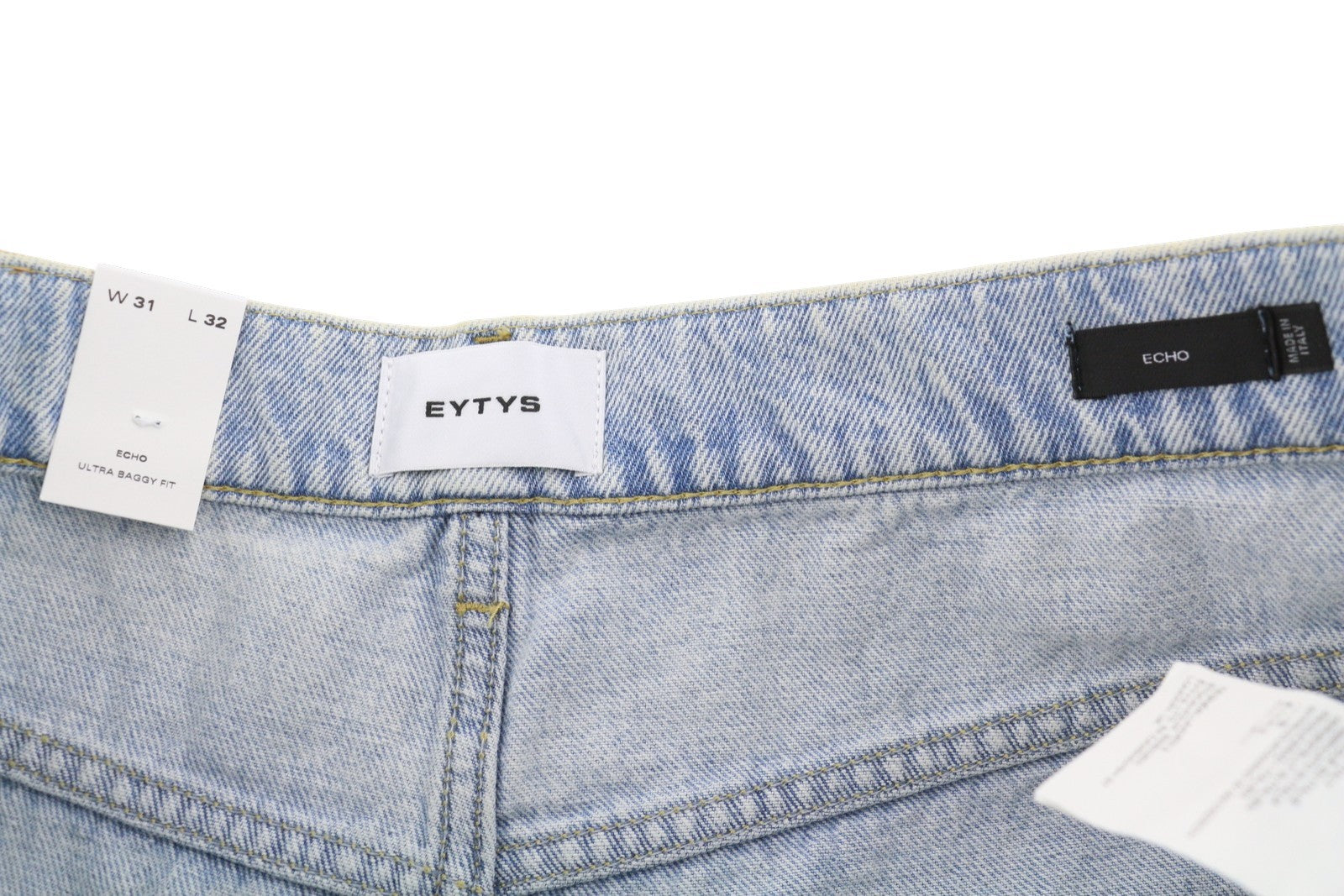 EYTYS Echo Bronze Ultra Baggy Women Jeans W31/L32 Used Men Unisex RRP370