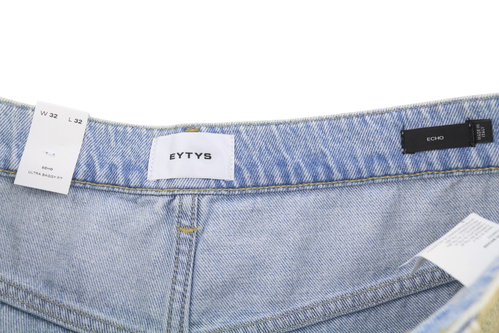 EYTYS Echo Bronze Ultra Baggy Women Jeans W32/L32 Faded Men Unisex RRP370
