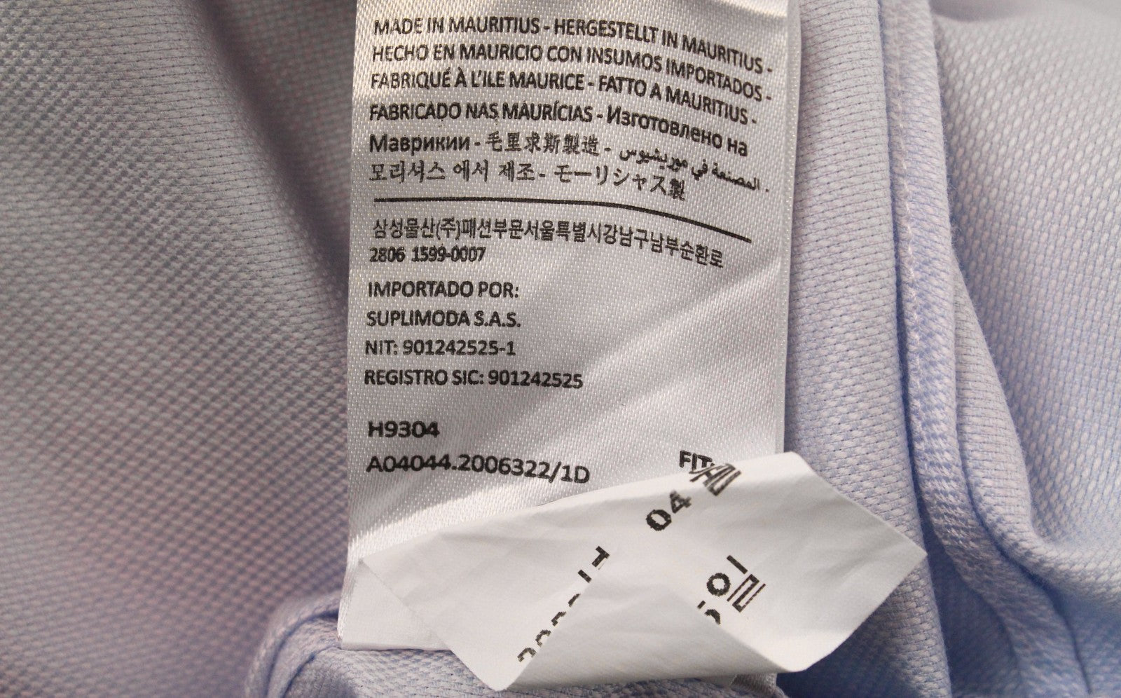 SUITSUPPLY Traveller Men Shirt 43/17 Slim Blue Pure Cotton Button-Up Formal