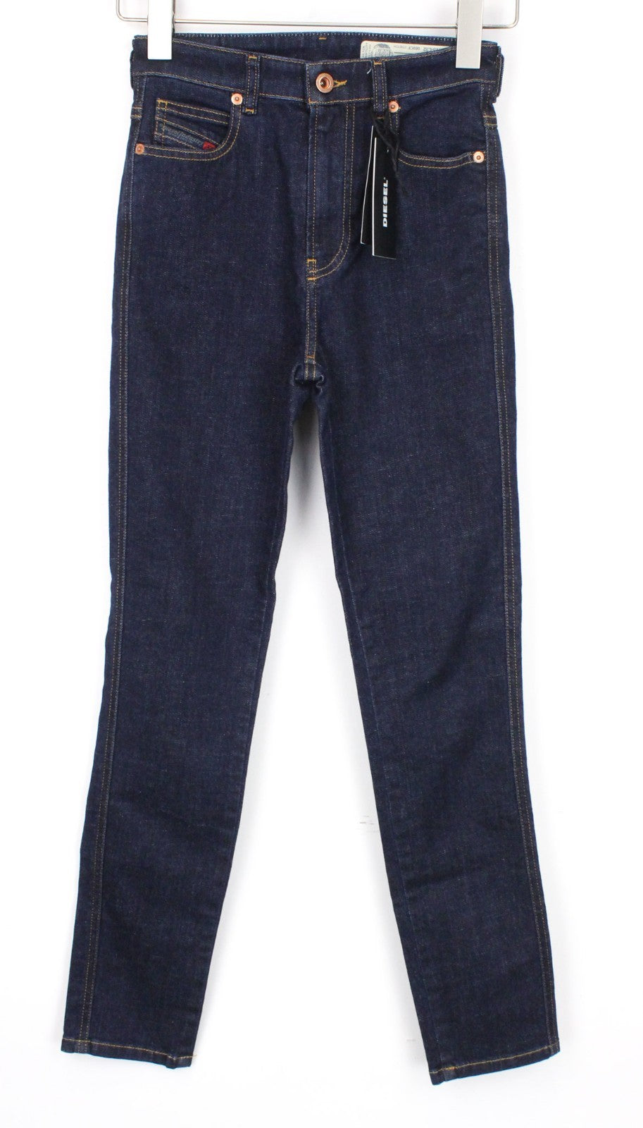DIESEL Babhila-High 069CF Women Jeans W23/L32 Girls Slim Skinny Blue Stretch