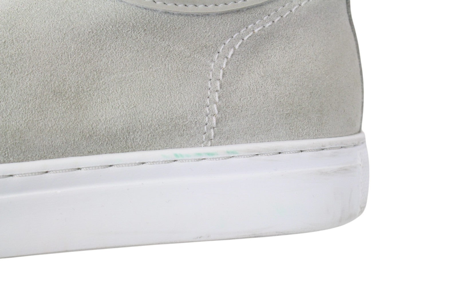 SUITSUPPLY Men Sneakers EU40 Beige Leather Low-Shaft Suede Calfskin Classic