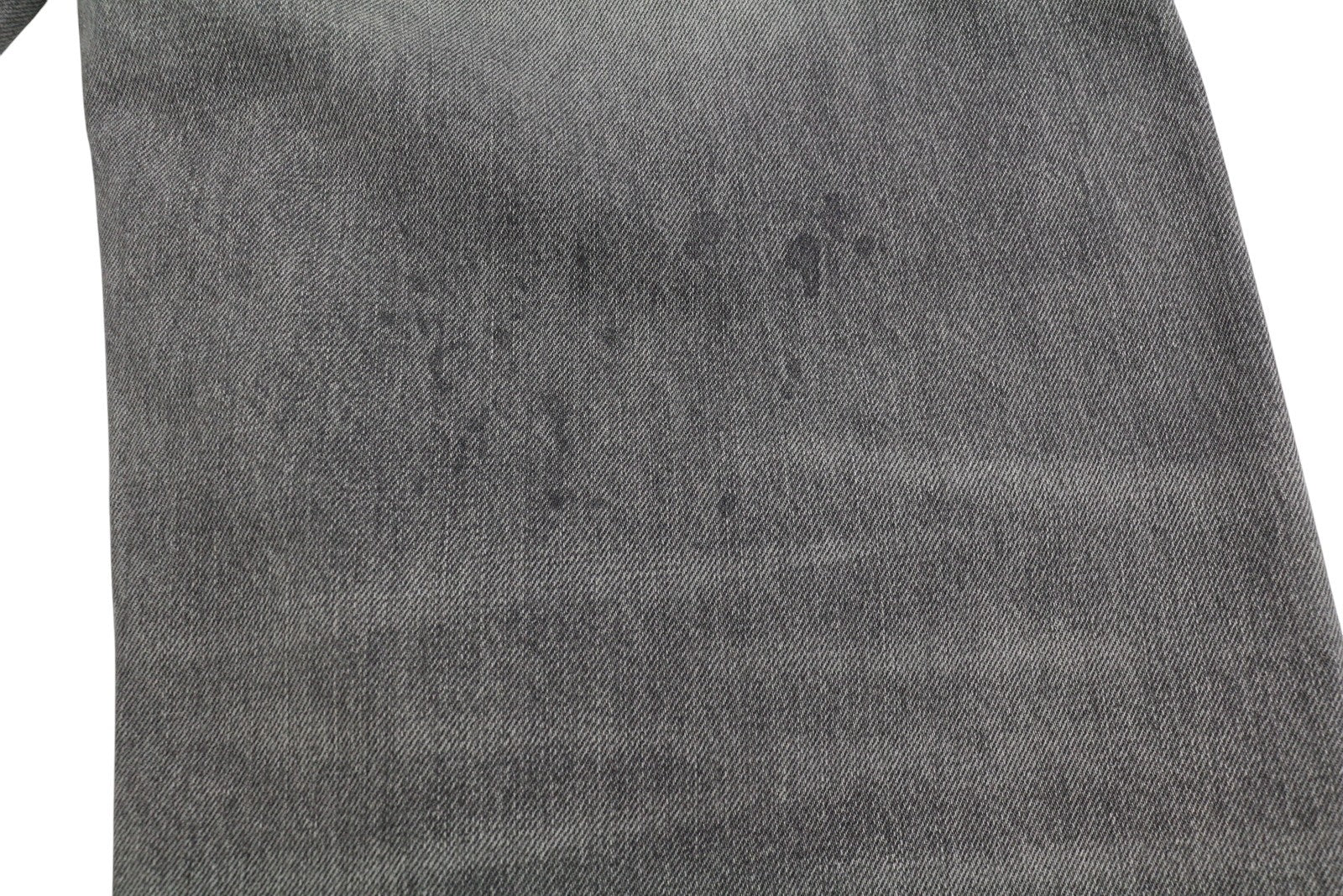 R13 D'Arcy Loose Men Jeans 33 Polaris Black Whisker Distress PS26 RRP895