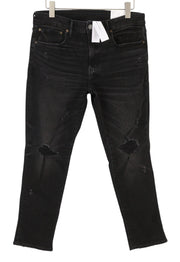 AMERICAN EAGLE OUTFITTERS Airflex+ Men Jeans W34/L30 Black Slim Stretch