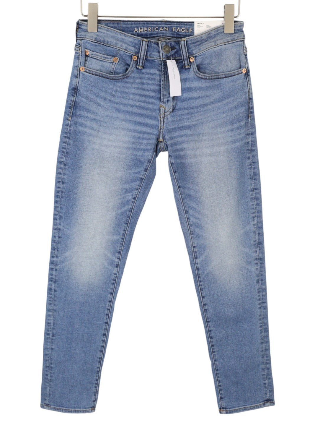 AMERICAN EAGLE OUTFITTERS Airflex+ Men Jeans W28/L30 Fresh Bright Skinny Fade