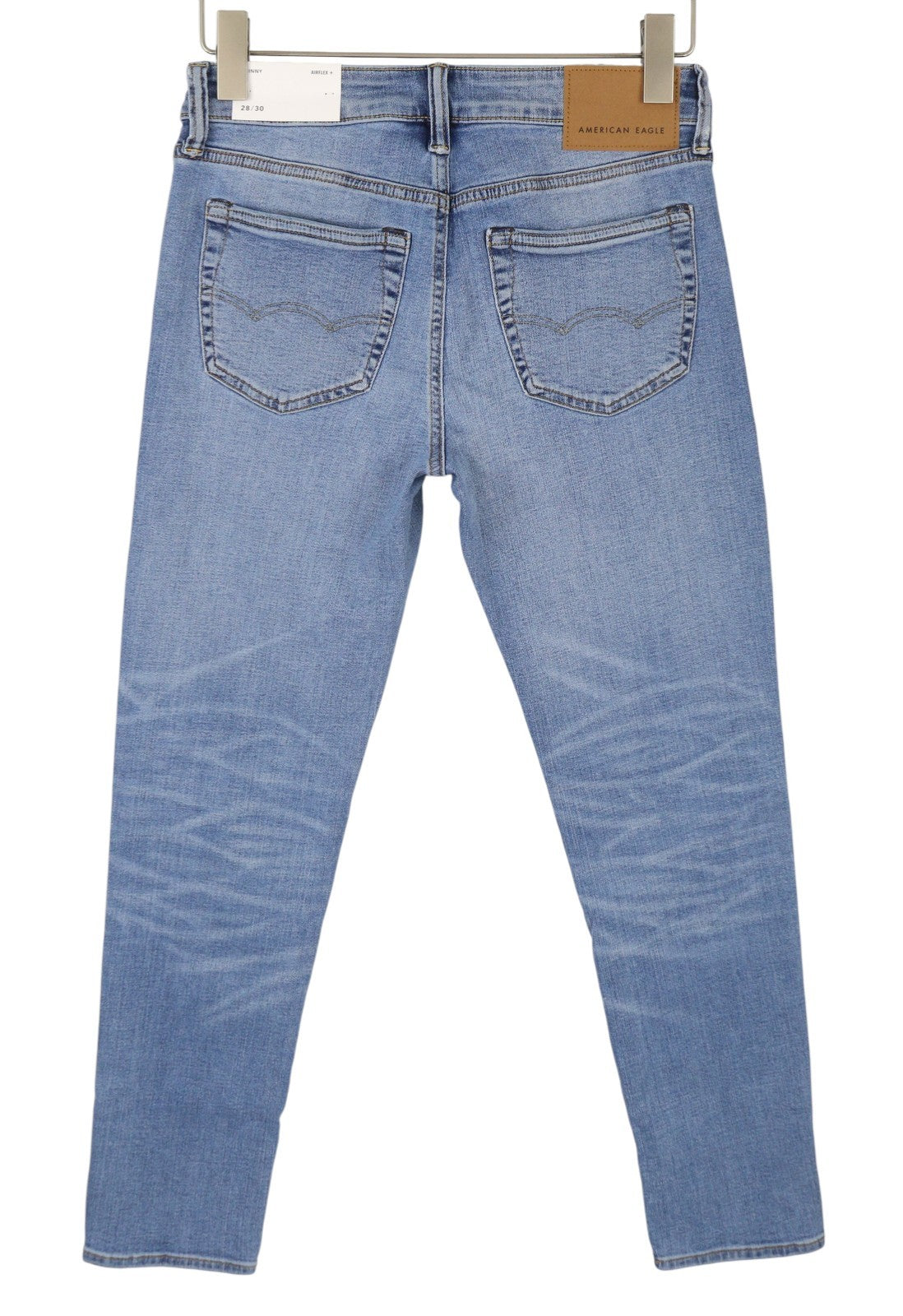 AMERICAN EAGLE OUTFITTERS Airflex+ Men Jeans W28/L30 Fresh Bright Skinny Fade