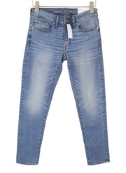 AMERICAN EAGLE OUTFITTERS Airflex+ Men Jeans W32/L30 Bright Skinny Faded Blue