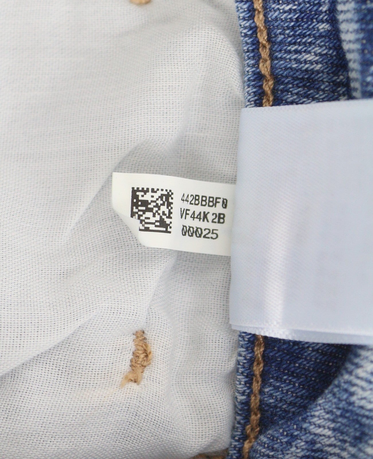 AMERICAN EAGLE OUTFITTERS Mom Women Jeans W27 Blue Patch Stretch Distressed