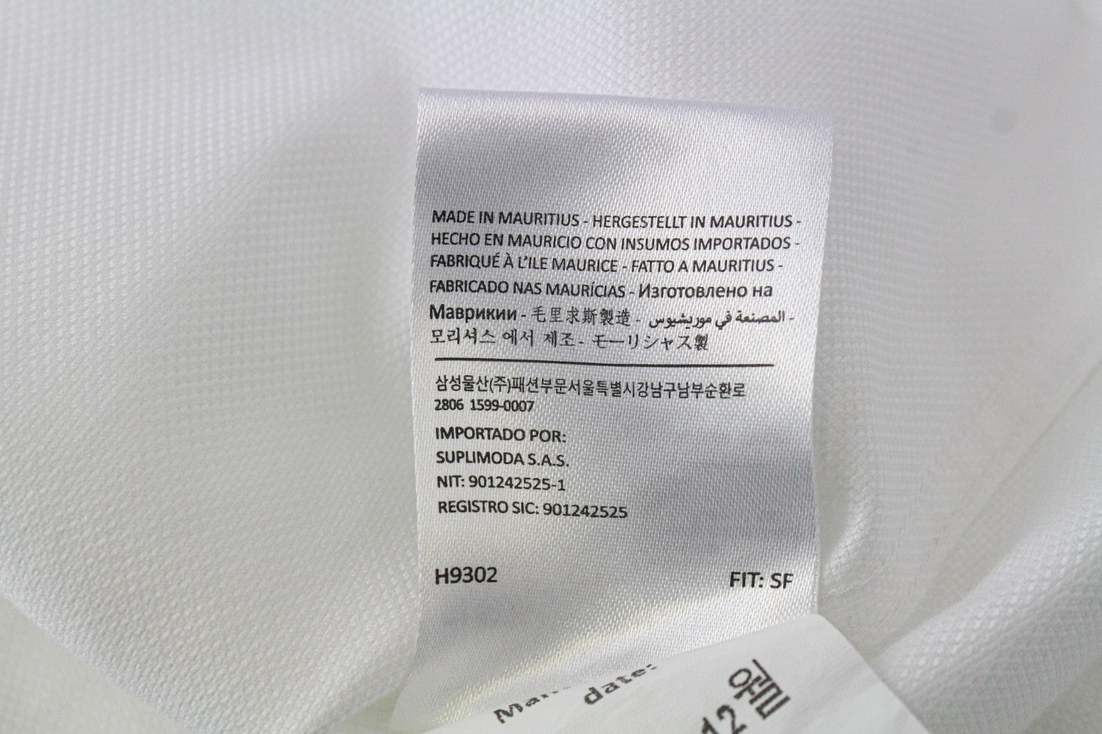 SUITSUPPLY Traveller Men Shirt 43/17 Slim White Pure Cotton Formal Long Sleeve