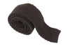 Brown Wool Tie