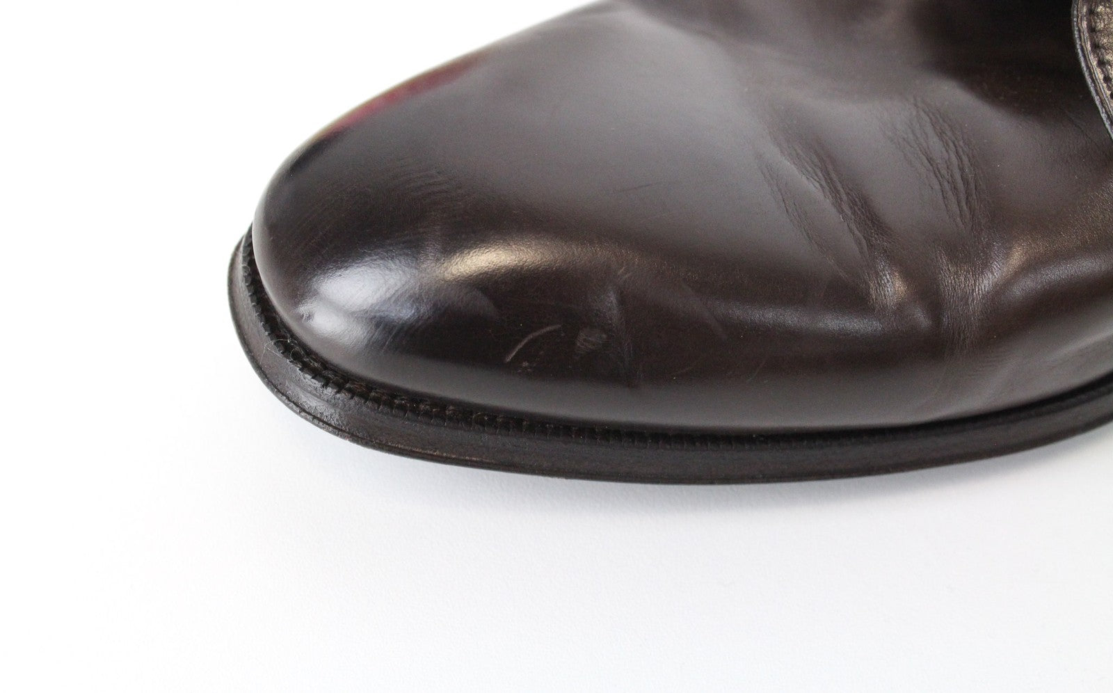 SUITSUPPLY Men Formal Shoes EU44 Brown Genuine Leather Laced Low-Top Classic