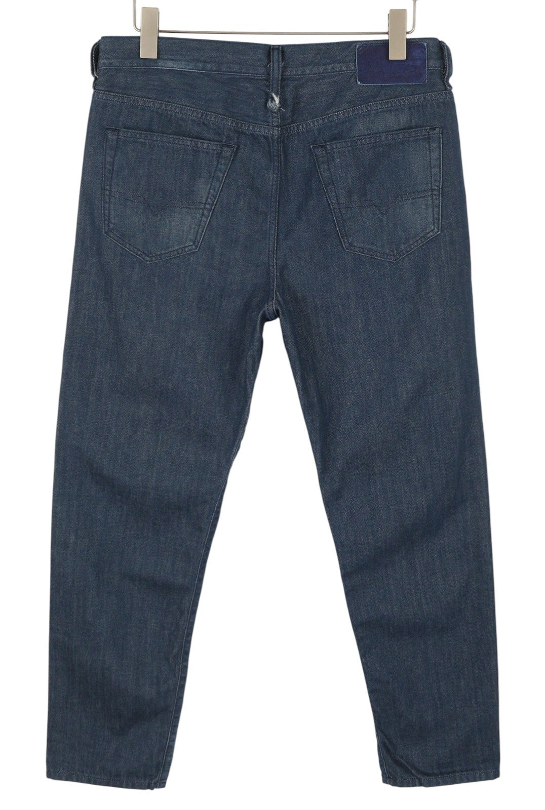 DIESEL Mharky 088AC Men's Jeans W34 Indigo Faded Button Fly Denim