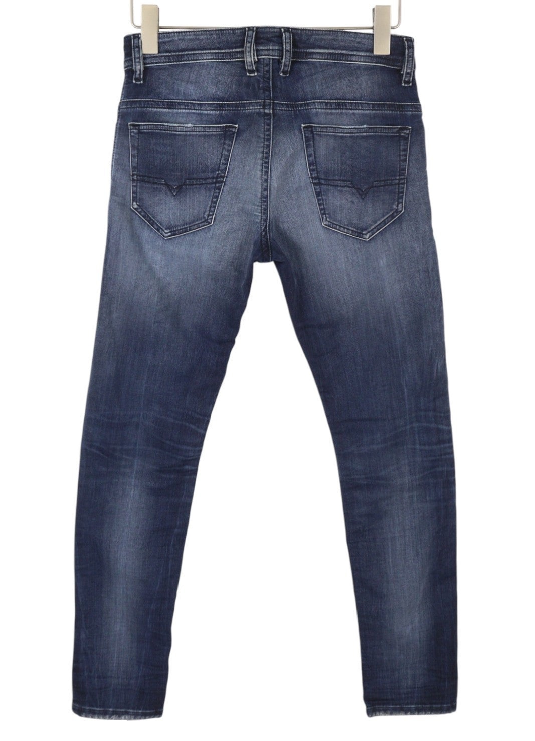 DIESEL Thommer CB-NE 069JF Men's Jeans W28 Blue Jogg Sweat Fade Distress
