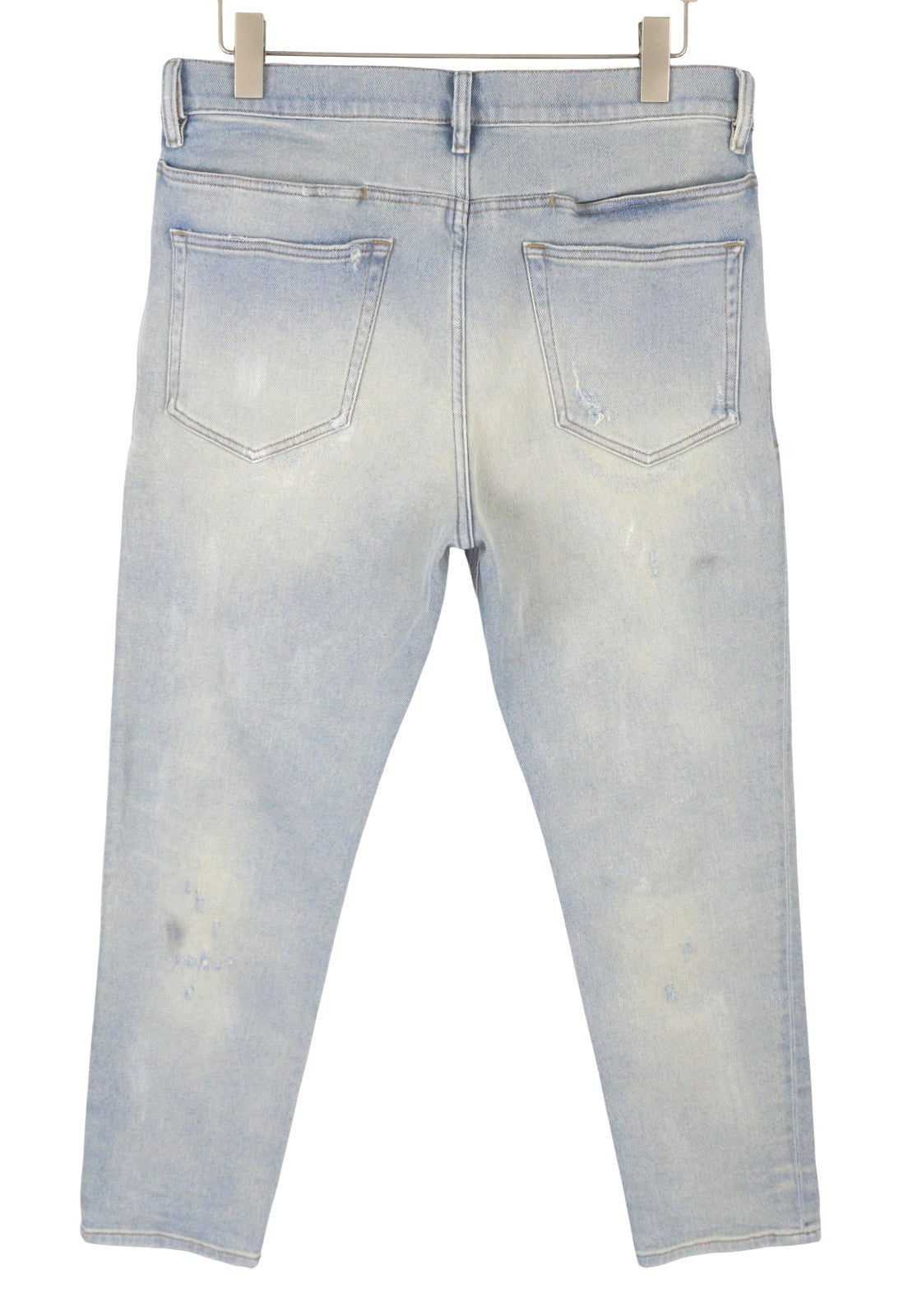 DIESEL D-Eetar 081AK Men's Jeans W34/L32 Blue Distressed Dirty Fade Wash