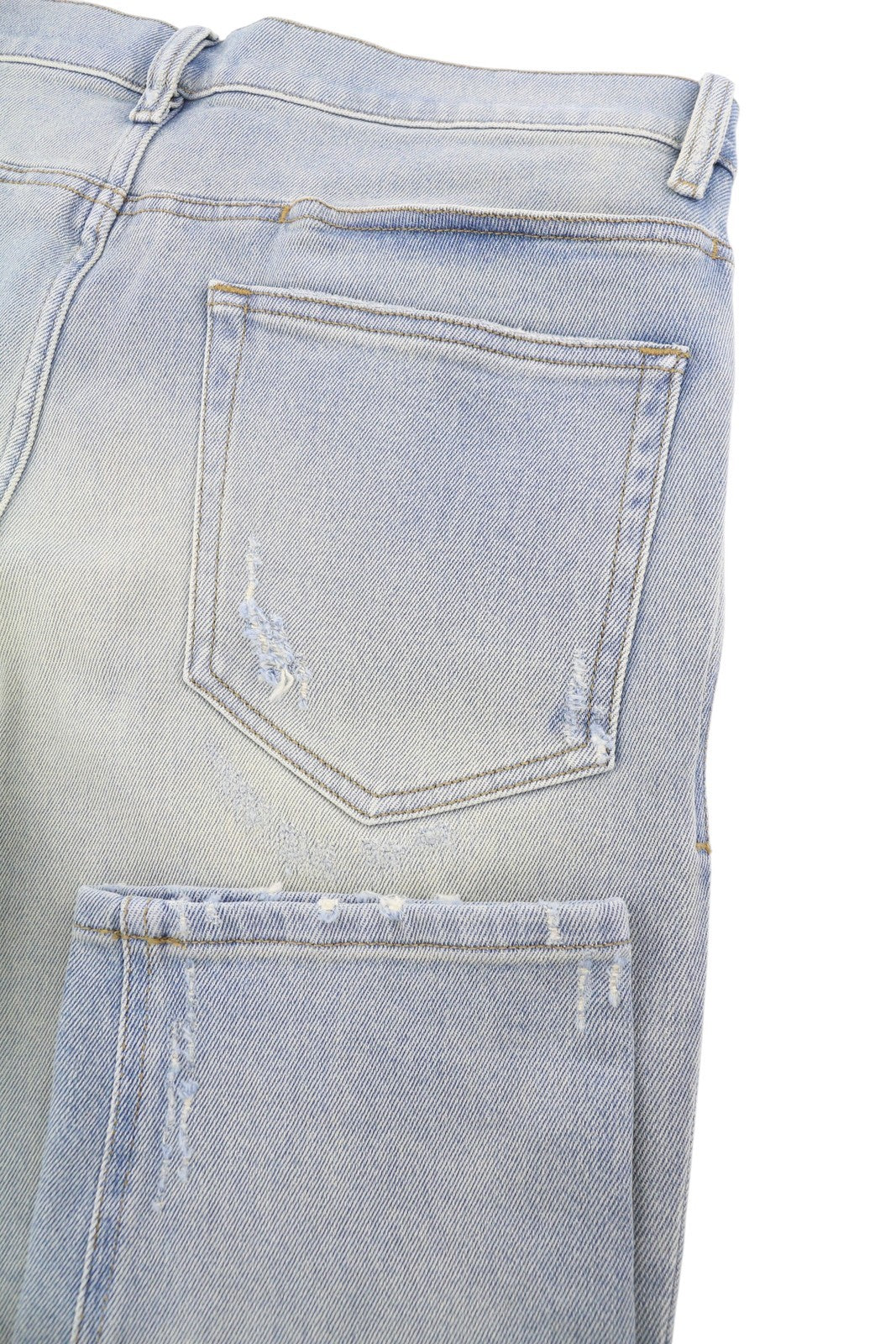 DIESEL D-Eetar 081AK Men's Jeans W34/L32 Blue Distressed Dirty Fade Wash