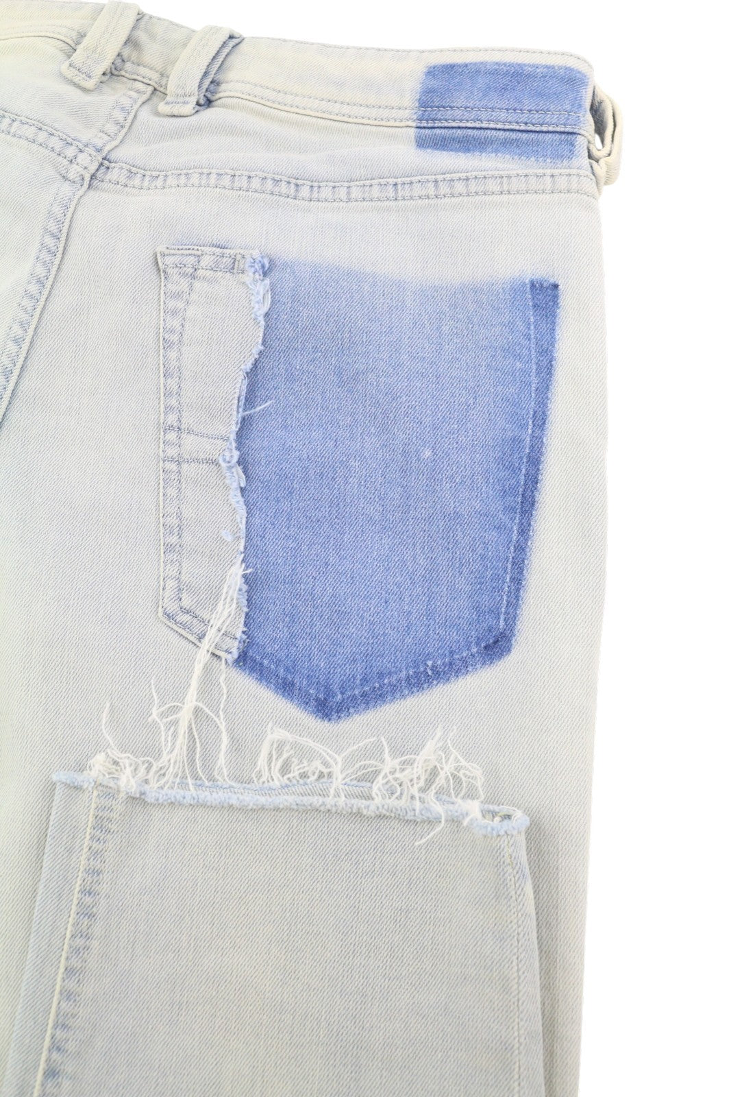 DIESEL Larkee-Beex-R 084TK Men's Jeans W32/L32 Blue Tapered Stretch Denim
