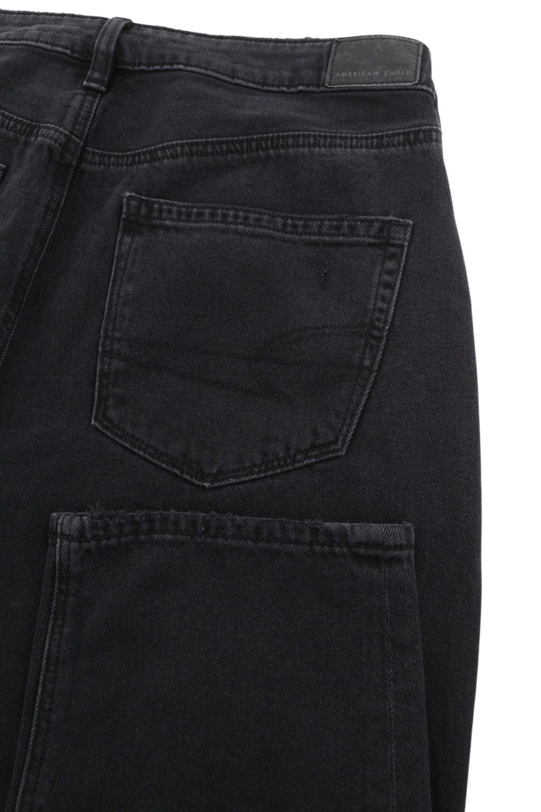AMERICAN EAGLE OUTFITTERS Mom Women's Jeans W30 Stretch Waist Distressed