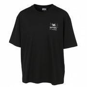 DIESEL T-Wash-XX Men T-Shirt 2XL Black Loose Fit Cotton Tricot Crew Short Sleeve