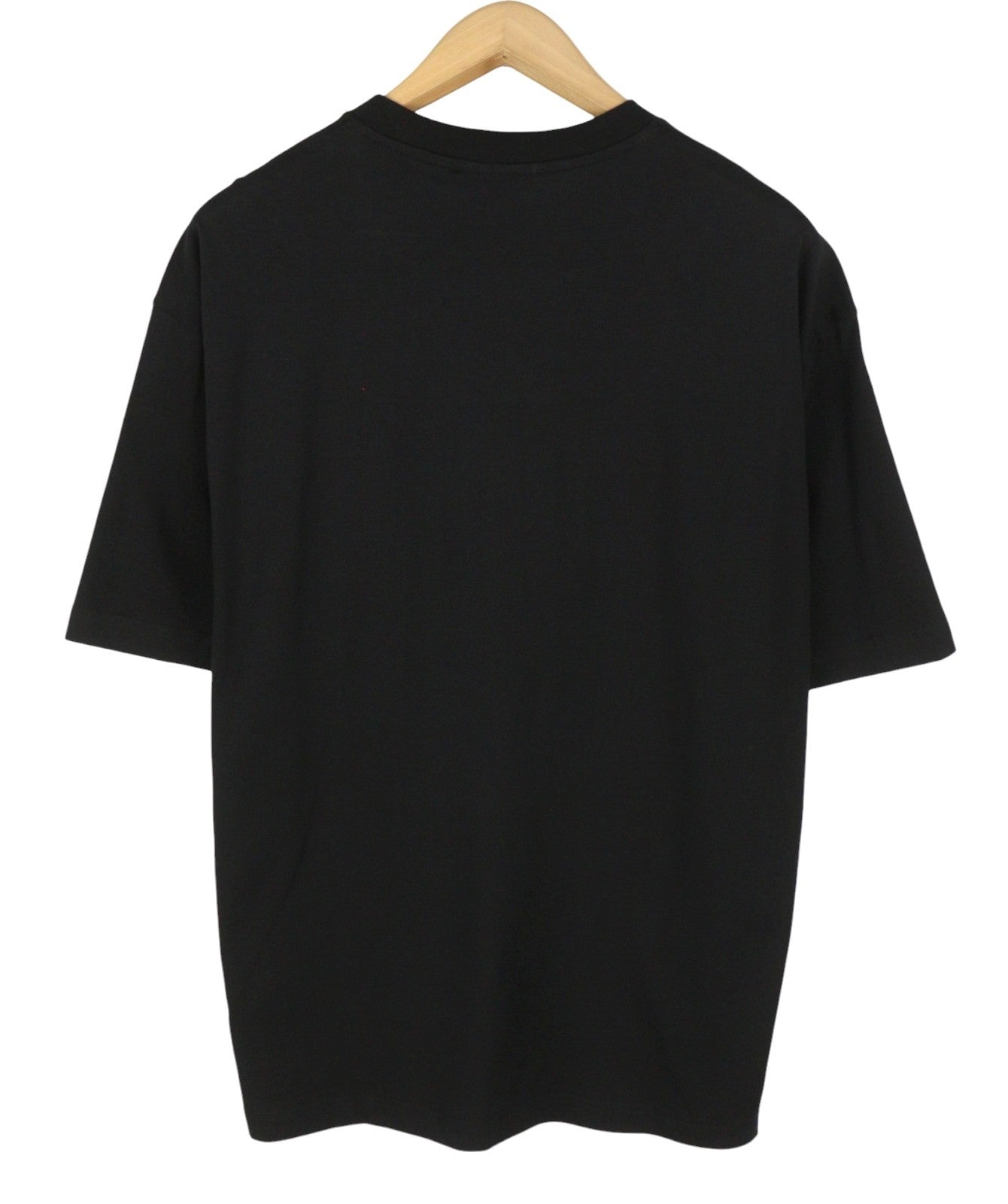 DIESEL T-Wash-XX Men T-Shirt 2XL Black Loose Fit Cotton Tricot Crew Short Sleeve