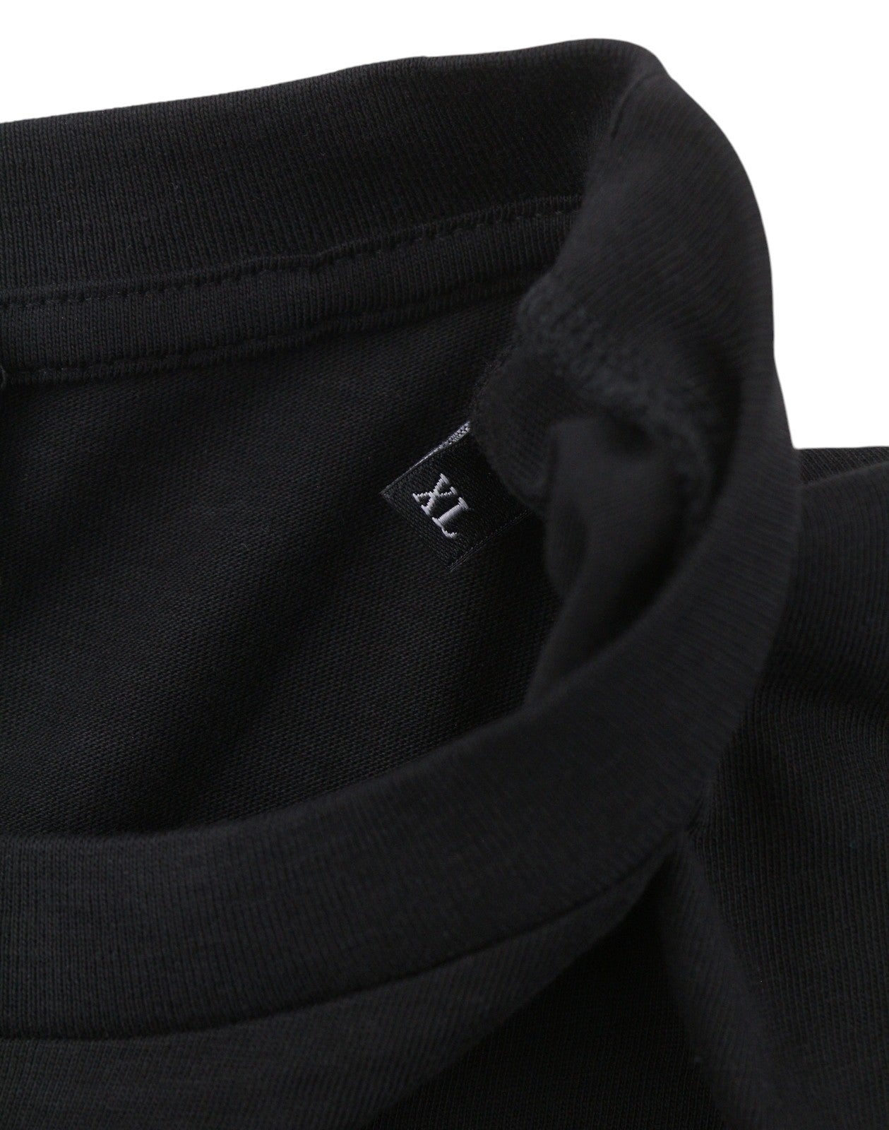 DIESEL T-Just 250231 Off Men T-Shirt XL Black Cotton Tricot Crew Short Sleeve