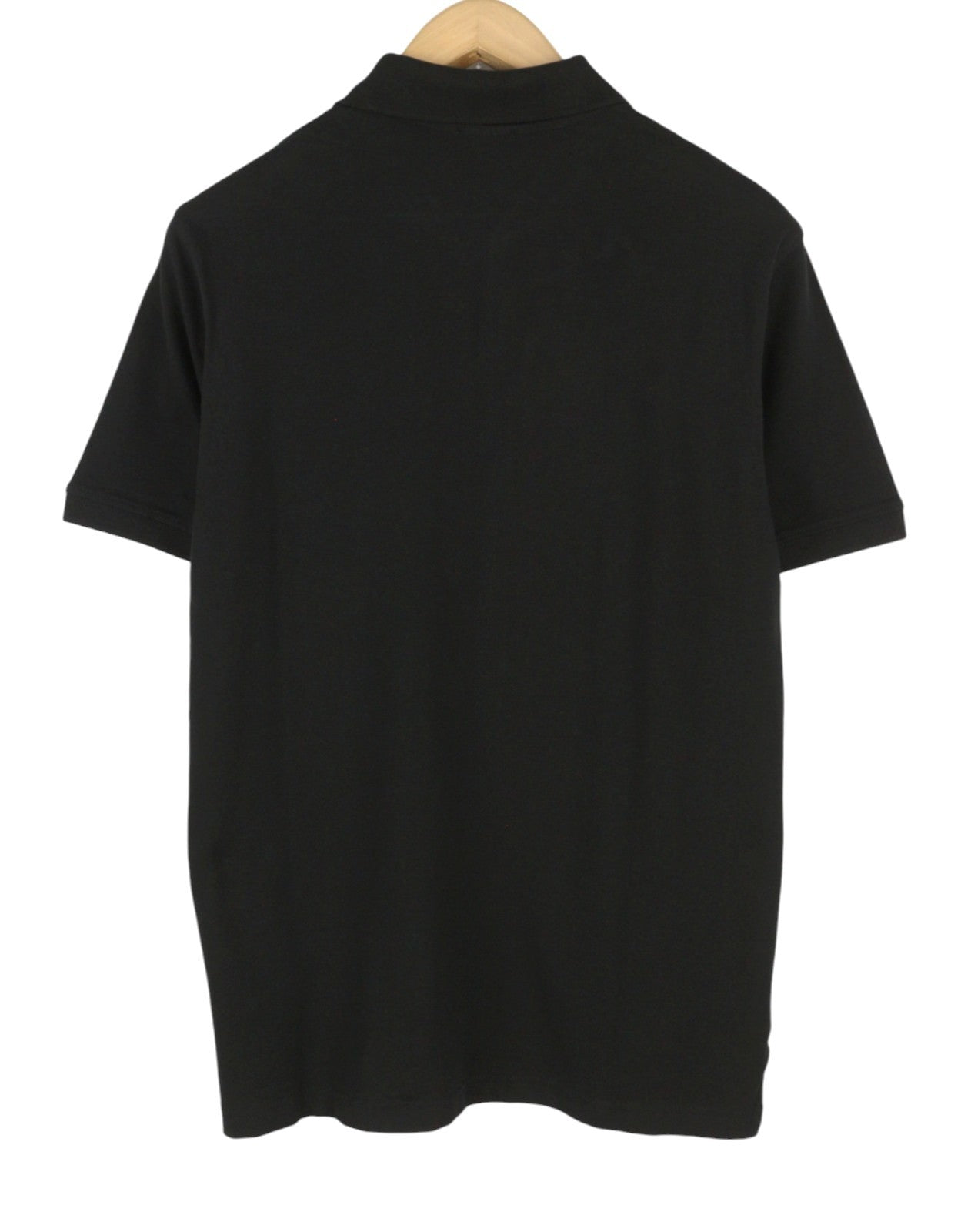 DIESEL T-Smith 260105 Off Men Polos XL Black Front Logo Short Sleeve