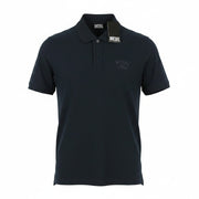 DIESEL T-Smith 260105 Off Men Polos L Dark Blue Front Logo Short Sleeve