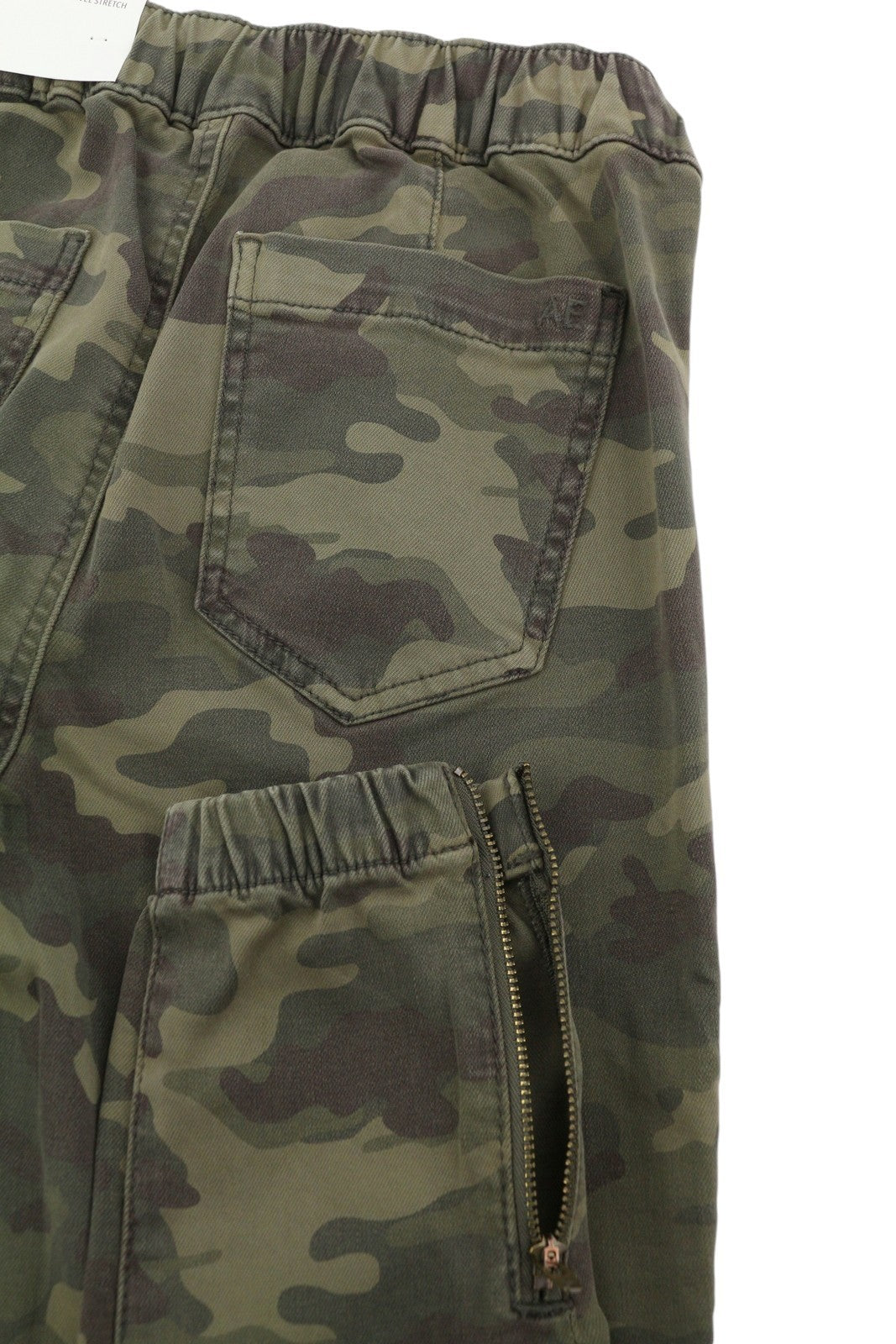 AMERICAN EAGLE OUTFITTERS Jegging Jogger Women's Trousers W26 Camo Green